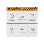 HP E24 G5 - 23.8" Full HD IPS Monitor met USB-hub